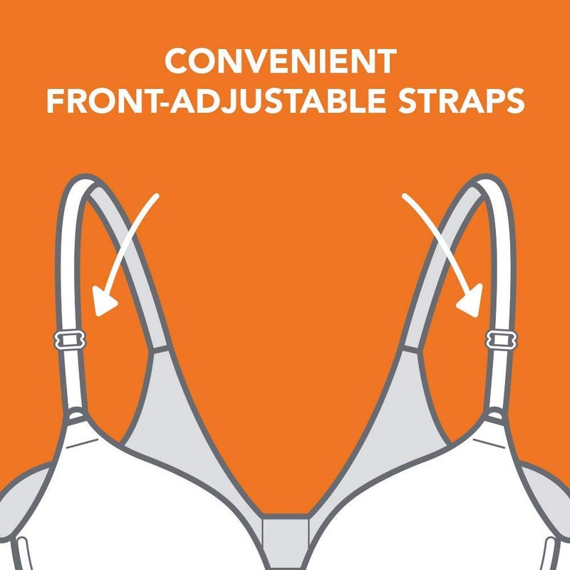 Warner's Women's Cloud 9 Underwire Back Smoother Bra, Toasted Almond, 34DD - Image 3